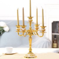 Newest Candlestick Deluxe Metal Candle Holder 3/5 Heads Candelabrum Centerpiece   263592585449